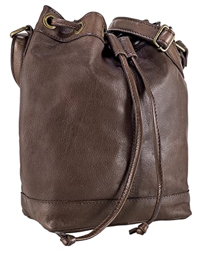 Gusti Umhängetasche Leder - Ivy Leder Schultertasche Handtasche Beutel Tasche Ledertasche Damen Leder