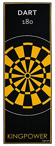 Kingpower Dart Darts Teppich Dartteppich Dartmatte 237x80 cm Steeldart Dartpfeile Dartboard Zubehör Abwurflinie Schutz Gummi Dartscheibe Verschiedene Designs, Design:Design 6