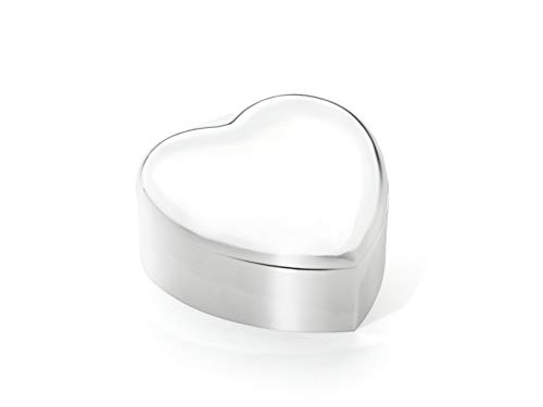 Die silberne Schmuckdose Herz XL mit Spieluhr inkl. Gravur
