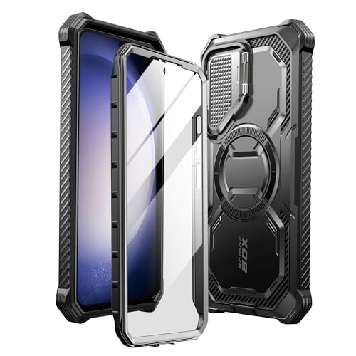 i-Blason Hülle Kompatibel mit Samsung Galaxy S24 Plus, 360 Grad Handyhülle mit Kameraschutz 2024 Ausgabe