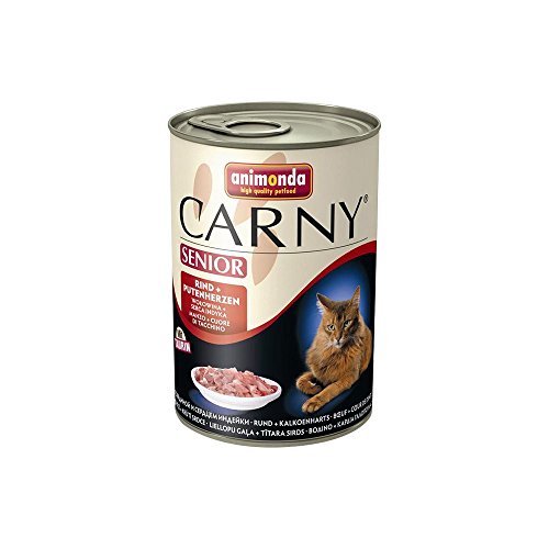 Animonda | Carny Senior Rind + Putenherzen | 6 x 400 g