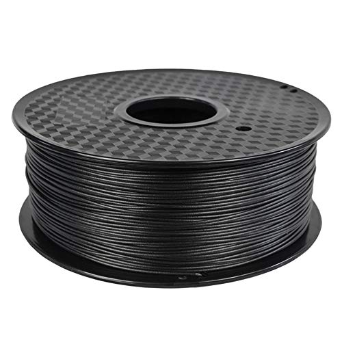 PC Kohlefaser-Filament, Kohlefaserverstärktes Polycarbonat, 3D-Drucker-Filament 1 kg (2,2 lb), Kohlefaser-Filament, 1,75 mm, Schwarzes Filament-Ruß 1kg