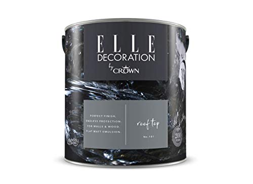 Crown Elle Decoration Dispersionsfarbe, flach, matt, 2,5 l, Rooftop Nr. 181