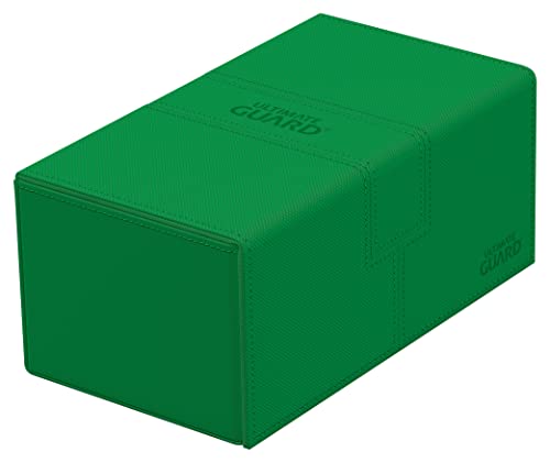 Ultimate Guard Flip`n`Tray 200+ XenoSkin Monocolor, Farbe:Grün