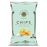Chips mit Fleur de Sel 125g. Sal de Ibiza. 8 Stk.