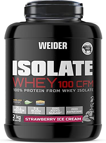 Weider - Isolate Whey 100 CFM 2000g Dose Strawberry Ice Cream