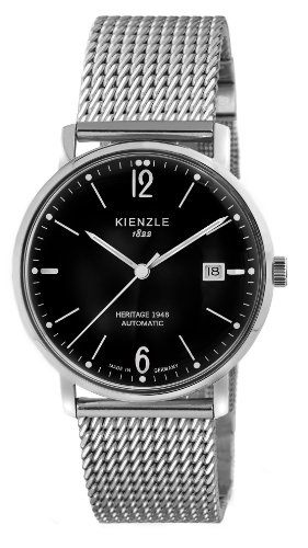 Kienzle Herren-Armbanduhr XL KIENZLE 1822 Automatik - Heritage 1948 Analog Automatik Edelstahlarmband Made in Germany K9131013012-00345