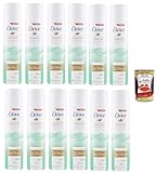 Dove Advanced Control Fresh Deodorante Spray 0% Alkohol, 96h Schutz Deodorant 12x 100ml + Italian Gourmet polpa 400g