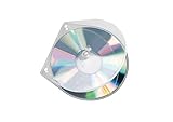 Veloflex 4365100 CD/DVD Hüllen Velobox CD Aufbewahrung CD Schutzhüllen CD Boxen abheftbar, 100 Stück