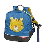 Sigikid Unisex Kinder Mini Tiger Backpack Kinderrucksack, Blau/Tiger, 23x20x10 cm EU