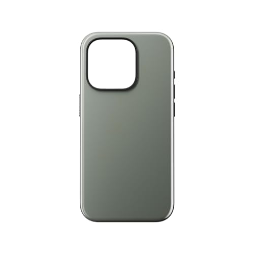 NOMAD Sport Case für iPhone 15 Pro. | Hülle aus Polycarbonat mit TPE-Bumper | mit glänzender PET-Beschichtung | MagSafe-kompatibel | Coastal Rock