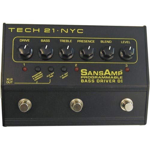 Tech 21 Sans Amp Bass Driver D.I. Pre/Recording Amp