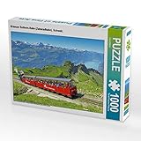 CALVENDO Puzzle Brienzer Rothorn-Bahn (Zahnradbahn), Schweiz. 1000 Teile Lege-Größe 64 x 48 cm Foto-Puzzle Bild Verlag