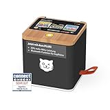 tigermedia tigerbox Touch Plus schwarz mit extra Langer Akkulaufzeit und Bluetooth Kopfhöreranschluss, Sleeptimer, Hörbuch, Geburtstag, Fünf Freunde, Bibi und Tina