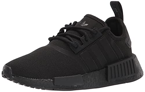 adidas Originals Men's NMD_R1 Primeknit Sneaker, Black/Black/Black, 8.5