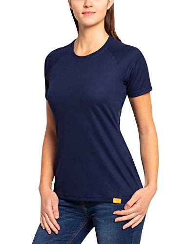 iQ-UV Damen Sonnenschutz T-Shirt, royalnavy, M
