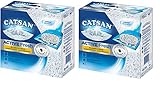 Catsan Active Fresh – Katzenstreu aus Naturton mit Aktivkohle – Effektive Bindung von Geruch und Feuchtigkeit – 1 x 8 Liter