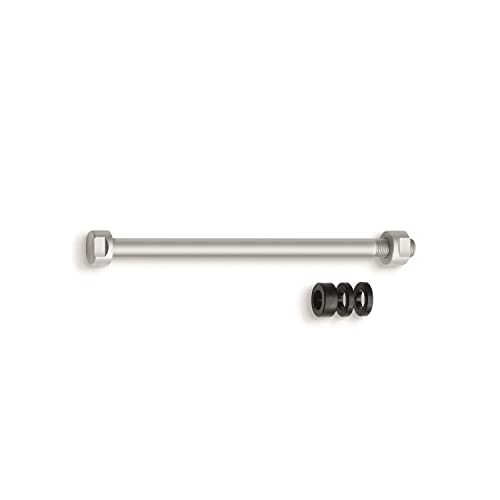 Tacx T1706 Laufrad Spare Steckachse, Silber, One Size