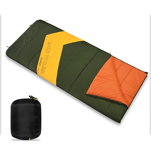 KAILAS Camping Schlafsack 0 ℃ / 32 ℉ Erwachsene Kalt Wasserdicht Wetter Warm Rucksackreisen Wandern Essentials Schlaf Zubehör Leicht