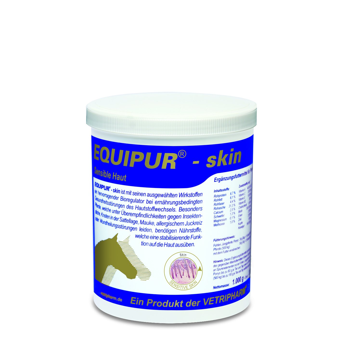 VETRIPHARM Equipur-Skin, Option:25 kg