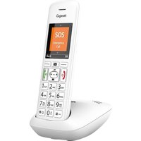 Gigaset E390 - Schnurlostelefon mit Rufnummernanzeige - ECO DECTGAP - weiß (S30852-H2908-C102)