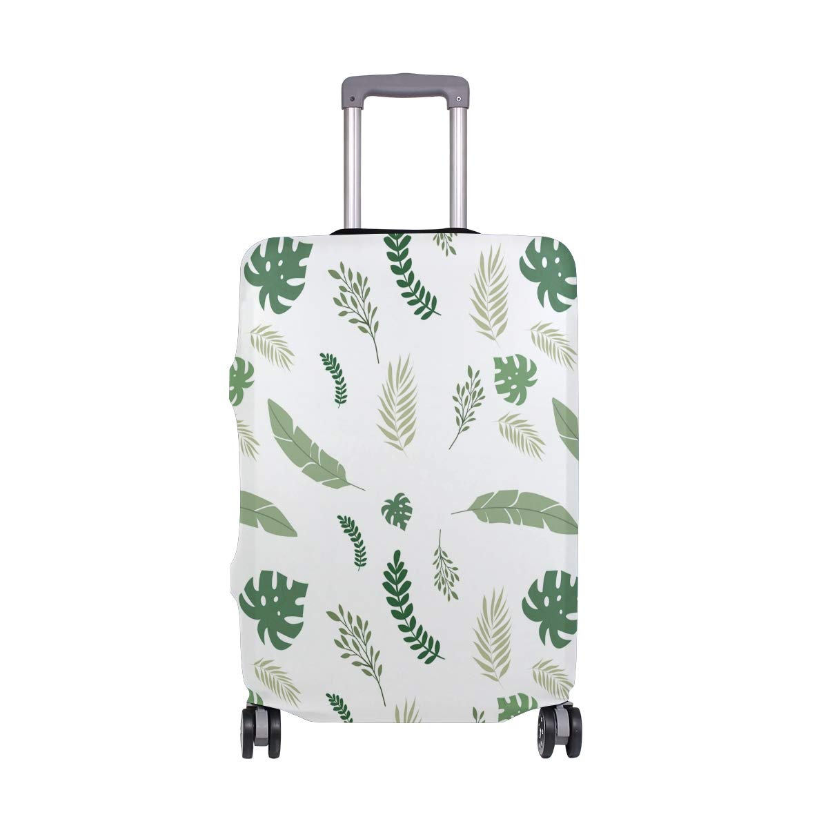 Reisegepäck-Abdeckung, tropische Pflanzen, elastisch, waschbar, passend für 45,7–81,3 cm, Muster, S 18-20 in