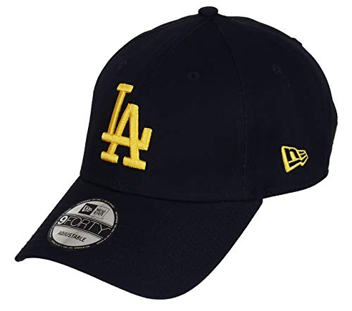 New Era Los Angeles Dodgers 9forty Adjustable Cap League Essential Navy/Yellow - One-Size