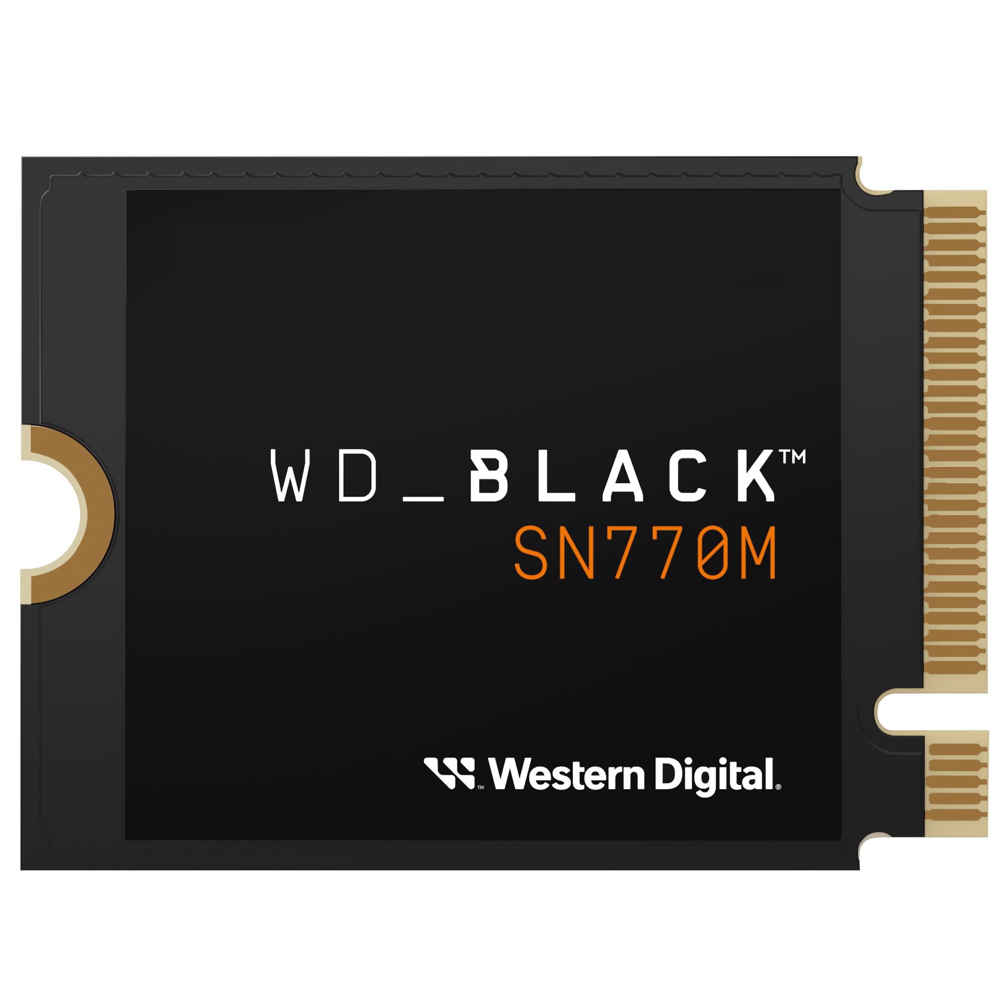 WD_Black WDBDNH0010BBK-WRSN SN770M M.2 2230 NVMe SSD für Handheld-Spielgeräte, Geschwindigkeiten bis zu 5.150 MB/s, TLC 3D NAND, ideal für Steam Deck und Microsoft Surface