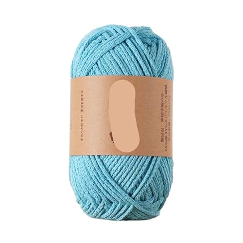 100 g 2 mm mitteldicker hohler Baumwollfaden aus Baumwolle und Leinen for selbstgemachte Taschen, Hüte, Decken (Color : 26)