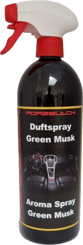 Porzelack DUFTSPRAY/Raumspray/Lufterfrischer Green Musk, (1 Liter)