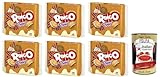 6x Ringo Caramel Twist Limited Edition Biscotti,Kekse gefüllt mit gesalzener Karamellcreme 165g Packung, jede Packung enthält 6 Einzelportionen + Italian Gourmet Polpa di Pomodoro 400g Dose