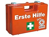 LEINAWERKE 82100 Erste Hilfe-Koffer QUICK mit Inhalt: DIN 13157 orange - grün/weiß/schwarz, 1 Stk.