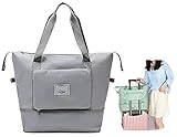 Reisetasche Faltbare mit großer Kapazität,Travelbag für Mit festem Gurt,wasserdichte Sporttasche mit Nassfach, leichte Umhängetasche, für Reisen,Ausflüge Out.