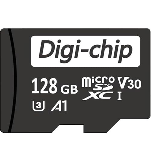 Digi-Chip Micro-SD-Speicherkarte für Ulefone Note 14, Note 15, Note 16, Note 16 Pro, Klasse 10, UHS-1, MicroSD (128 GB)