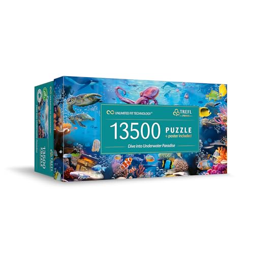 Trefl 81027 Puzzle UFT: Dive into Underwater Paradise, Mehrfarben, Extra Large