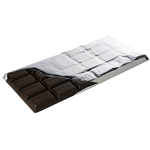 Deko XXL Schokoladentafel Lebensmittel-Attrappe, Imitat, Fake Dekoration, braun 41 x 86 cm