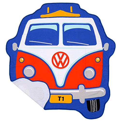 Board Masters VW Collection - Volkswagen T1 Bulli Bus Kinder Strandtuch (Front/Rot)