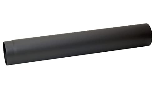 HARK Fullform Verlängerungsrohr 100cm Ofenrohr 150mm, Graphit