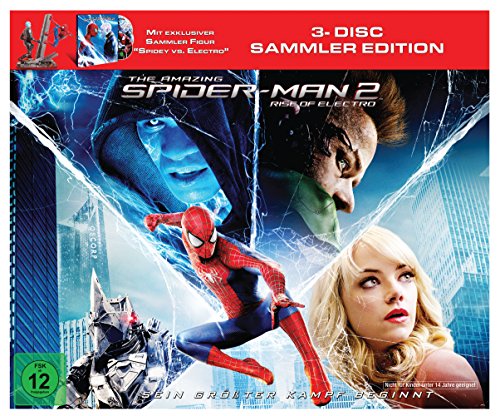 The Amazing Spider-Man 2: Rise of Electro (Figur Spidey vs. Electro +Blu-ray und Bonus-Blu-ray)