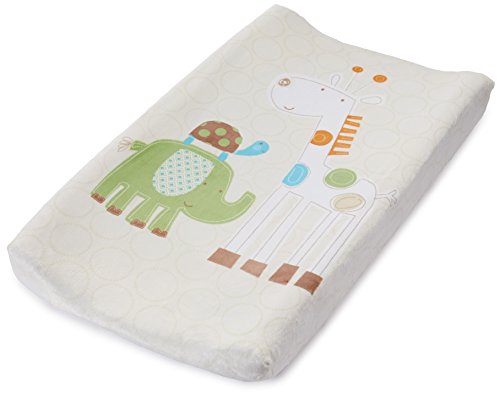 Summer Infant Infant Character Change Pad Cover, Safari Stack