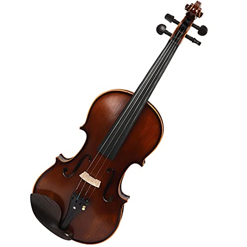 Weiße Kiefer Ahorn Massivholz Akustische Violine Student Erwachsene Violine Instrument Mit Ebenholz Zubehör Student violine (Farbe: 3/4)
