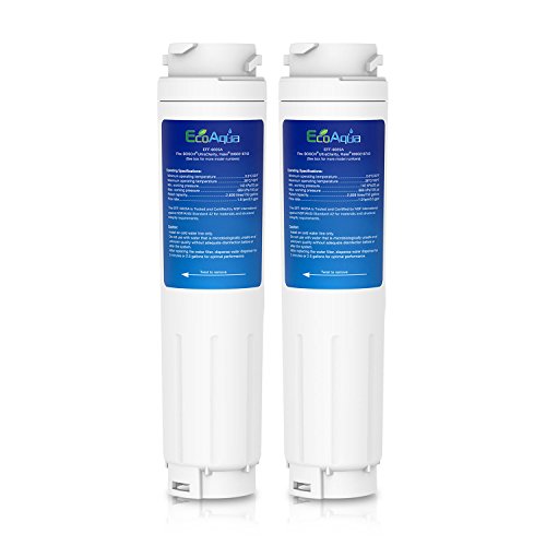 EcoAqua EFF-6025A Kühlschrank Wasserfilter Kompatibel mit Bosch Ultra Clarity 644845, KAD62A70, KAD62P90, KAD62S20; Siemens CI36BP00, FI24DP00; Neff K5920L0 (2)