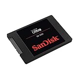 SanDisk Ultra 3D SSD 500 GB SSD interne SSD Festplatte (SSD intern 2,5 Zoll, stoßbeständig, 3D NAND-Technologie, n-Cache 2.0-Technologie, 560 MB/s Übertragungsraten) Schwarz