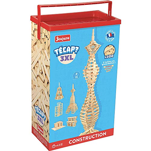 Jeujura jeujuraj8323 Tecap Ziegel und Block Spielzeug (3 x große, 300)
