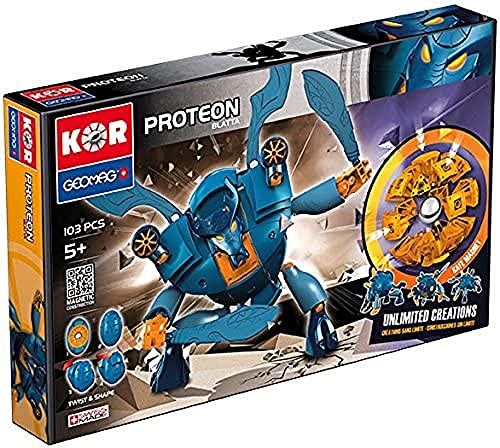 Geomag 631 - Kor Proteon Blatta, 103-teilig