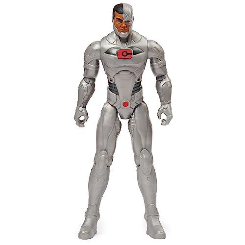 dc comics - Cyborg Puppe 30 cm - Gelenke Cyborg Figur 30 cm Sammlerstück - 6060068 - Kinderspielzeug 3 Jahre +
