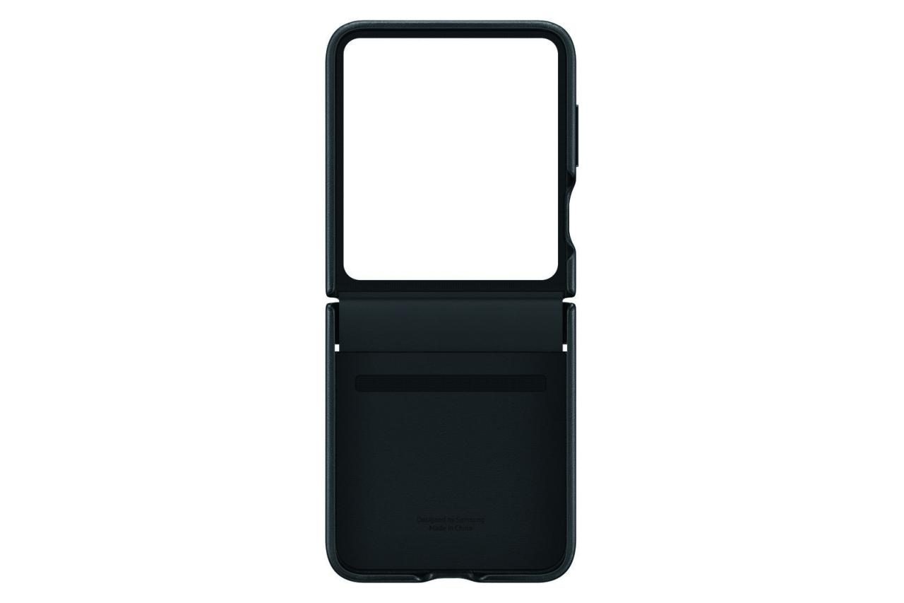 Samsung Flap ECO-Leather Case für Galaxy Z Flip5 (Black)