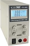 Labornetzgerät mit beleuchtetem Display 0-30V Regelbar I max. 3A 90Watt Kurzschlussfest Überlastschutz