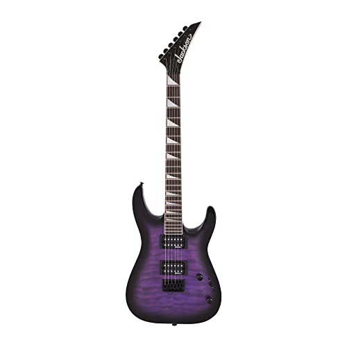 Jackson JS Series Dinky Arch Top JS32Q DKA HT Trans Purple Burst Electric Guitar