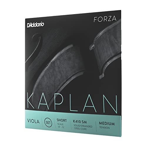 D`Addario Kaplan Viola Saiten Satz Short Scale Medium Tension